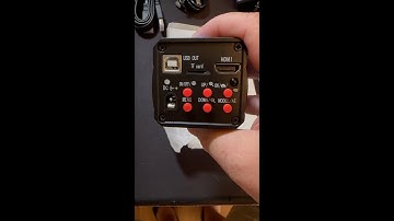 Unboxing the Hayear Wallfront HY-2307 microscope camera