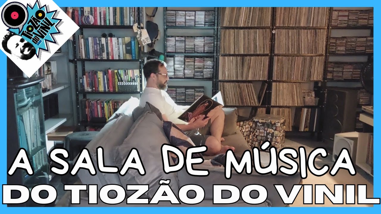 MUSIC ROOM TOUR 2025 | Tiozão do Vinil