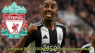 Liverpool Plot £130M Move for Alexander Isak | Record-Breaking Transfer Saga!”