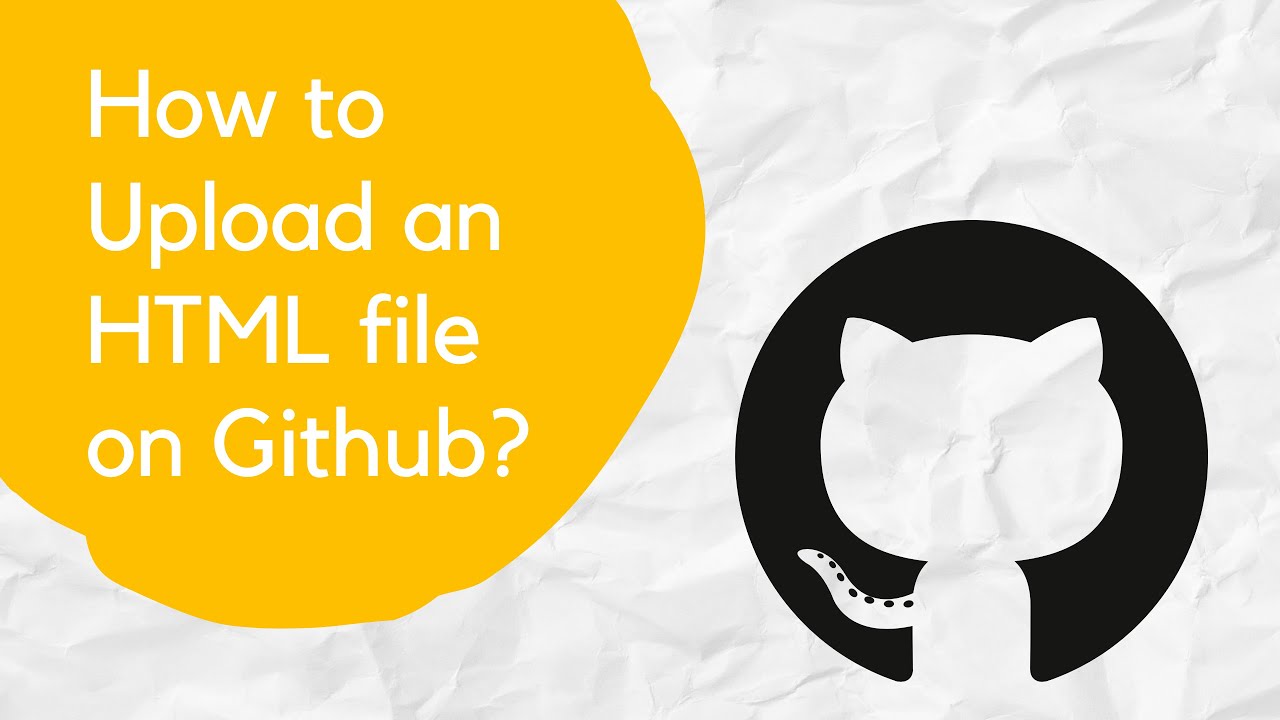 How to Upload an HTML file on Github? - Tutorial by one of CEL students #coding - YouTube How To Upload An Html File On Github? - Tutorial By One Of Cel Students #Coding - Youtube
