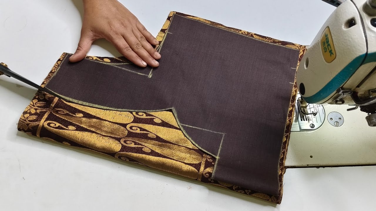 Designer Blouse Design Cutting and stitching Blouse Back Neck Designs | Back Neck Blouse Designs