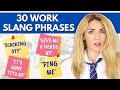 30 English Slang Phrases for the Workplace! #spon