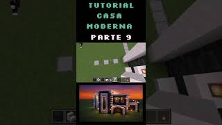 tutorial casa moderna parte 9 #minecraft #casaminecraft #gameplay #casa #tutorial