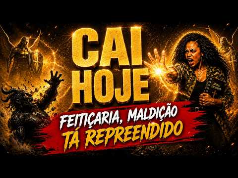 CAI HOJE! toda FEITIÇARIA E MALDIÇÃO TÁ REPREENDIDO