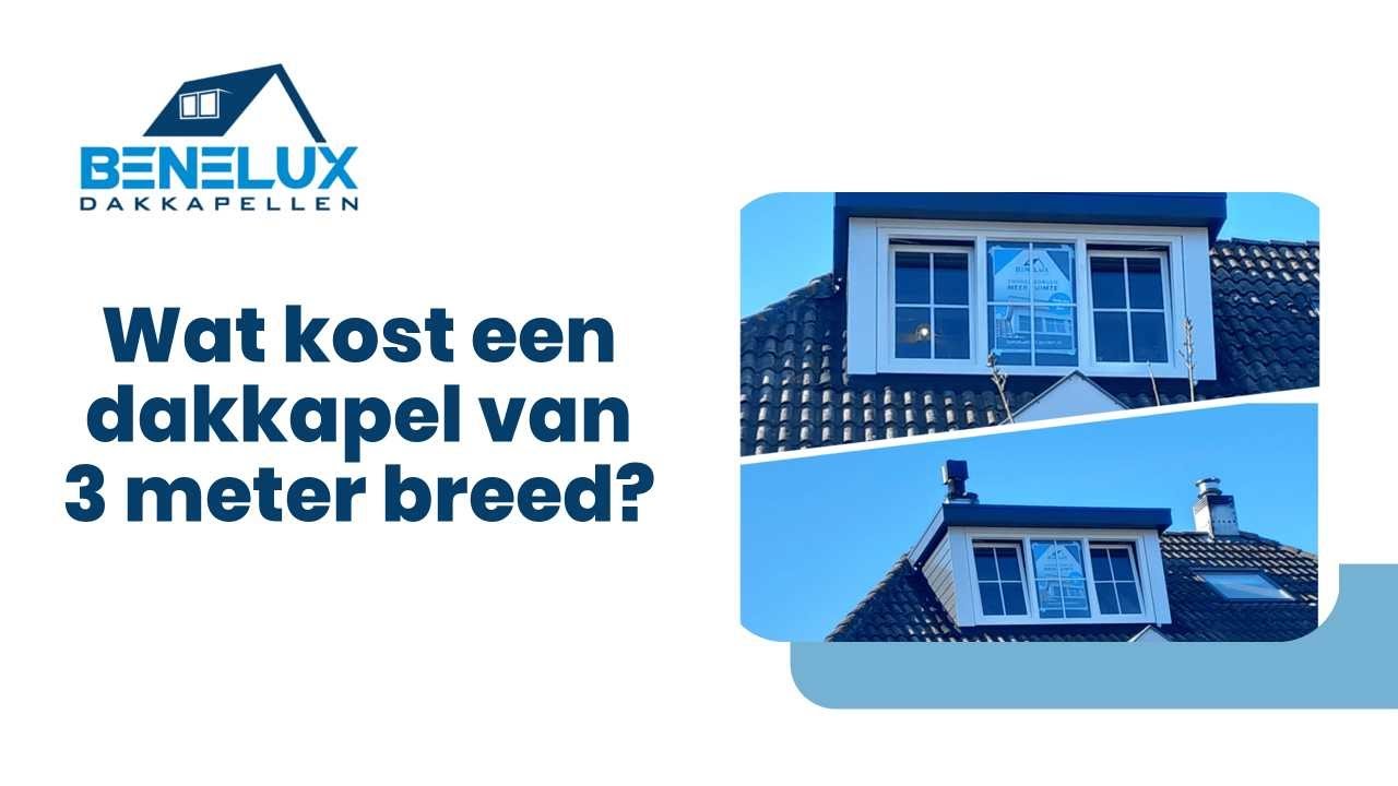 Wat kost een dakkapel van 3 meter breed? YouTube