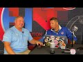 ACO Spooky Nook Seniors Champion Johnny Thomas with Hole Nation Host Rich Pyle