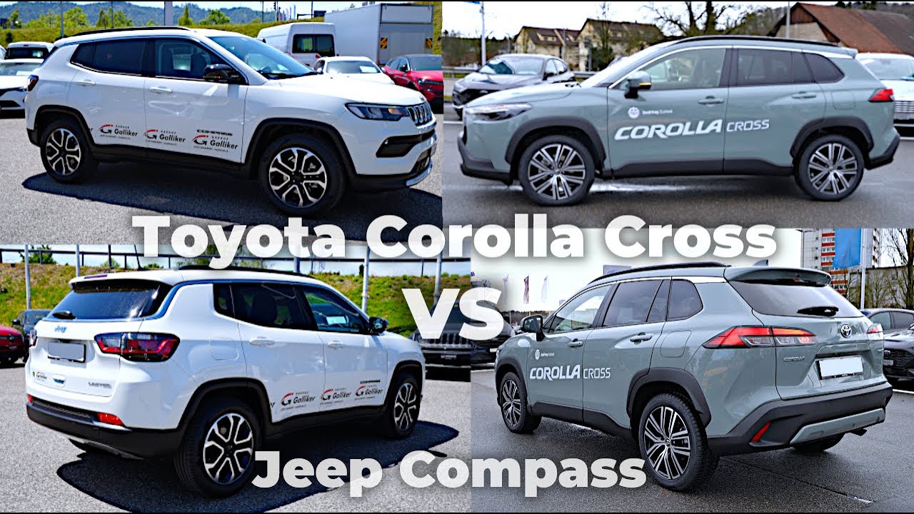 Corolla Cross Vs Jeep Compass: Ultimate SUV Showdown
