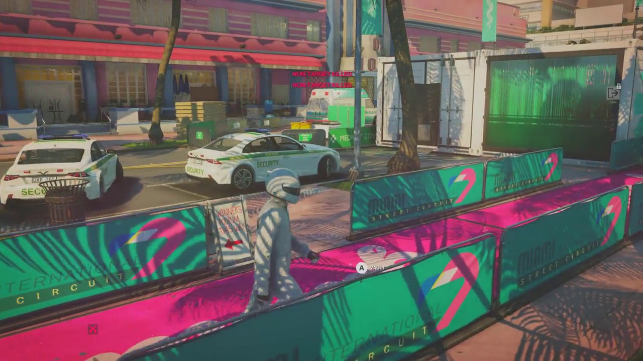 Hitman 2: Blowing up 207 bodies at once, no noticed kills