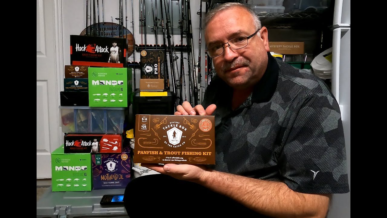 Mystery Tackle Box Panfish and Trout Fishing Kit Box 5 Reveal YouTube