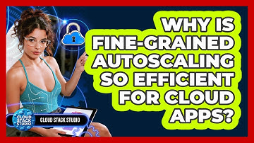 Why Is Fine-grained Autoscaling So Efficient For Cloud Apps? - Cloud Stack Studio