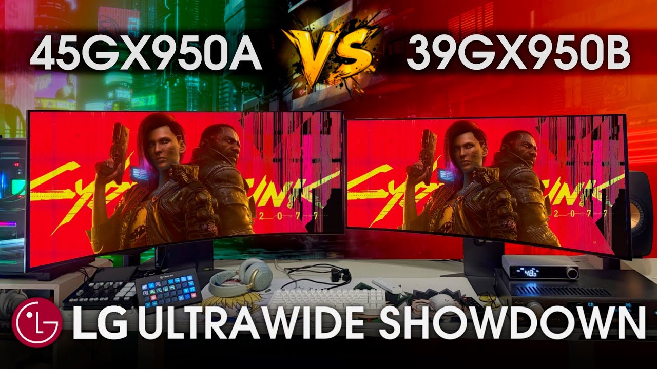 LG 45” vs 39” OLED | Cyberpunk Looks INSANE - YouTube