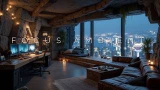 Deep Focus Ambient ~ Cozy Work Setup for Deep Work Music 2026 &amp; Productive Flow State Music