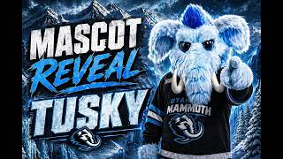 Utah Mammoth Mascot Reveal Welcome to Utah Tusky! #utahhockeyclub #utahmammoth