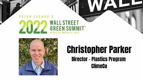 Plastics Credits | Christopher Parker | 2022 WSGS