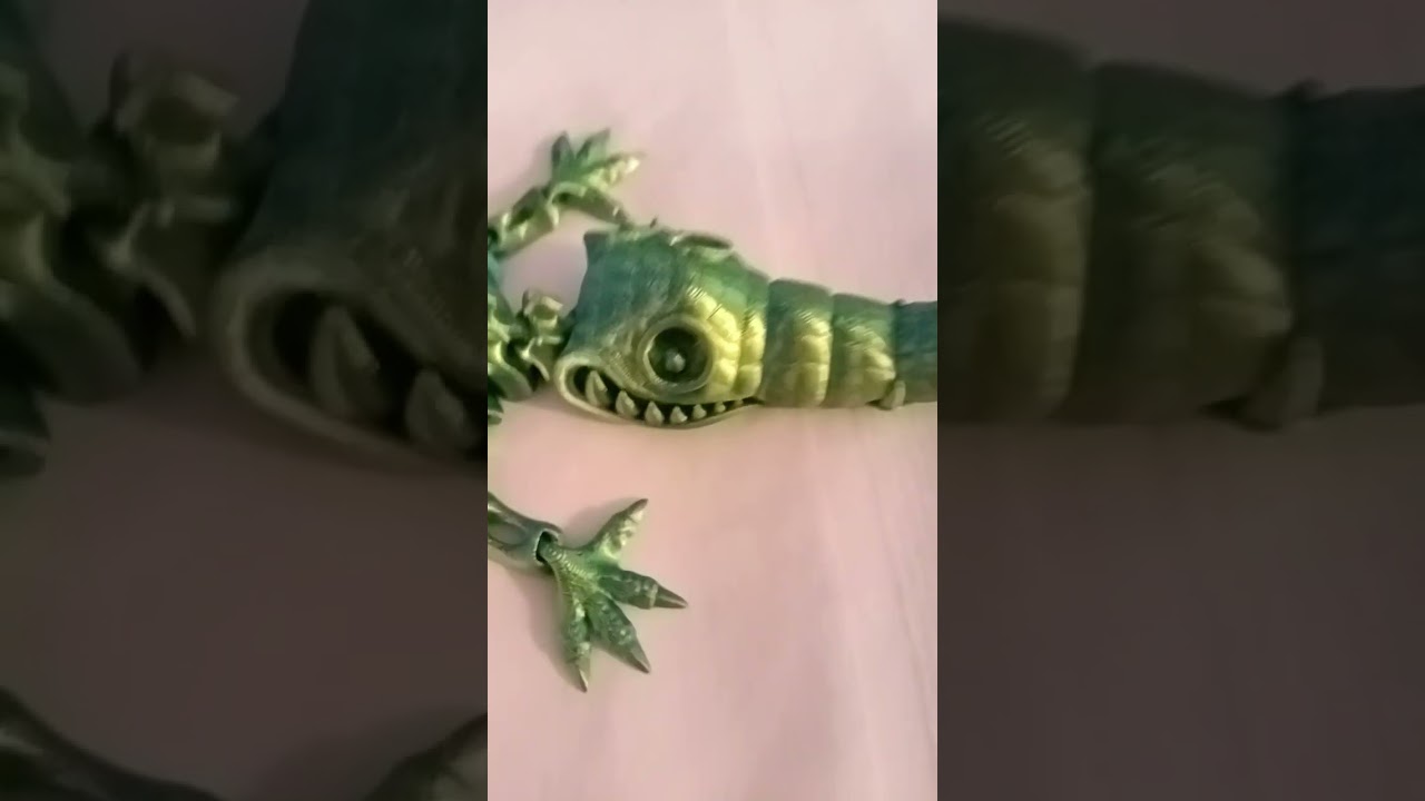 Alligator 🐊 bones 3d printed 😲