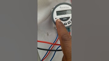 Electronic timer set kaise kare