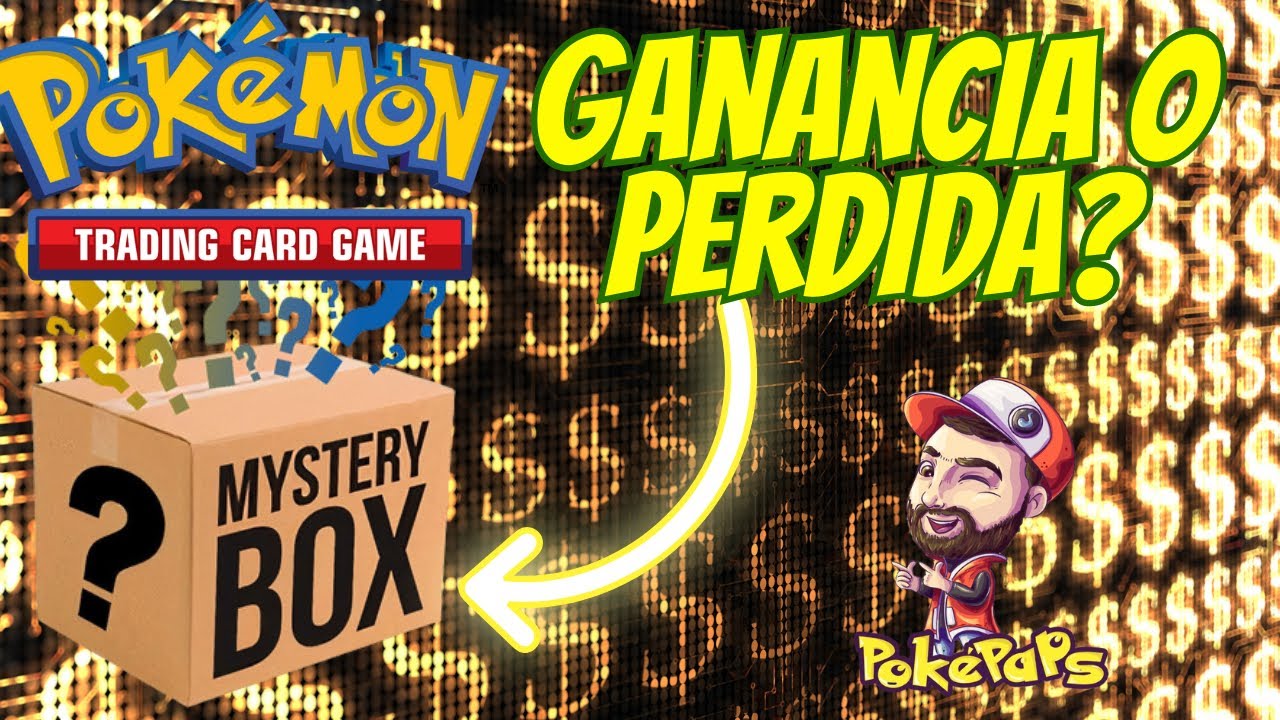 Caja misteriosa de Cartas Pokémon – Pokepaps