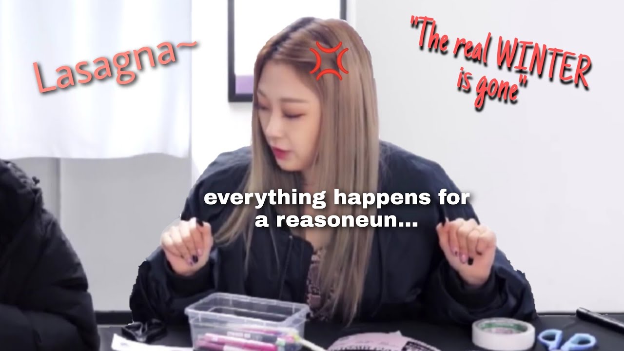 Aespa speaking english with only one brain cell (NOT ONLY ENGLISH)