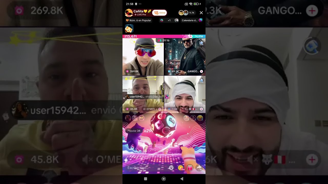 LIVE CAÑITA EN DUBAI 29 DE NOVIEMBRE- LIVE FEST 