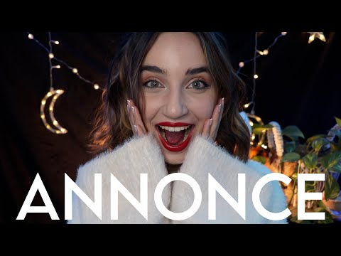 ASMR ANNONCE POUR LE MOIS DE FÉVRIER 🎉