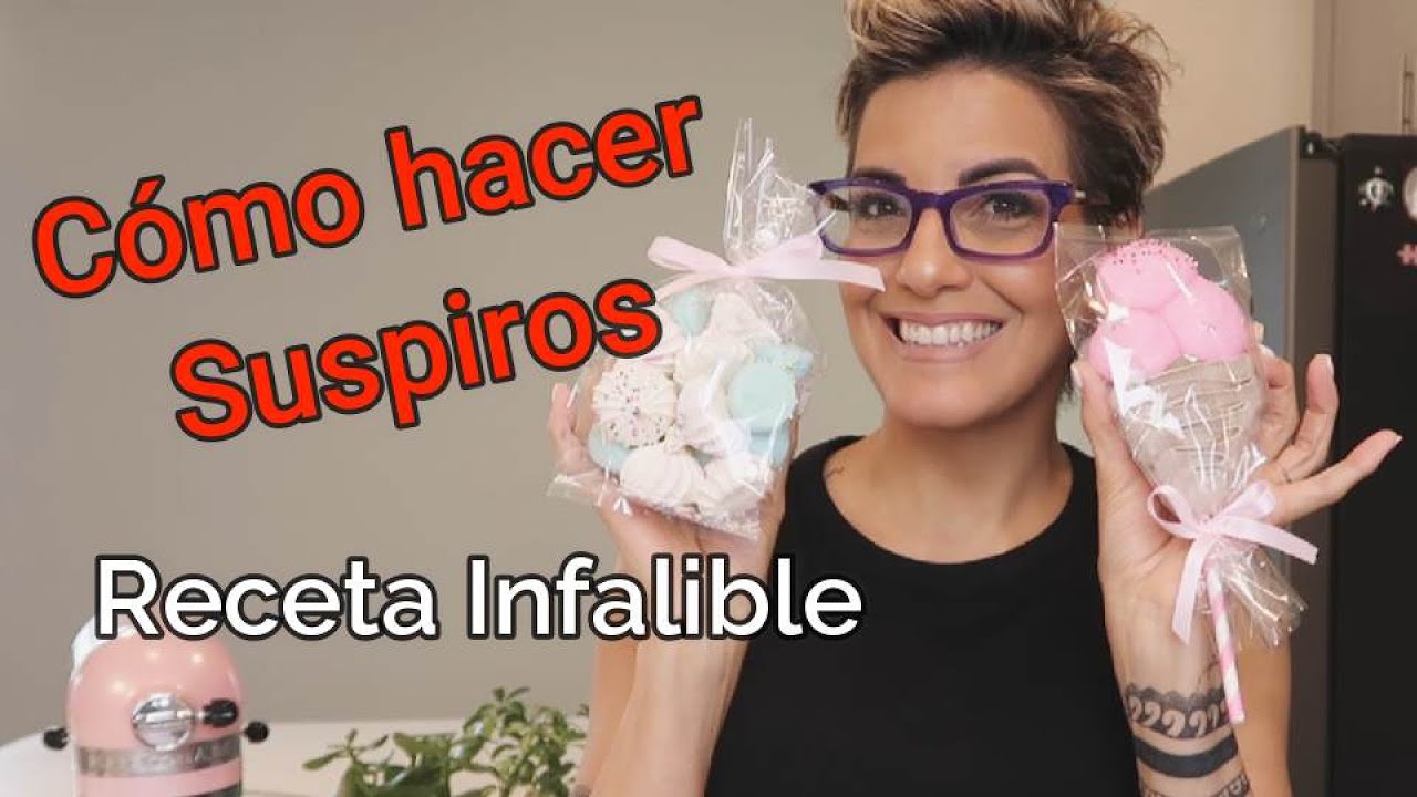 Suspiros clásicos y especiales para decoración.