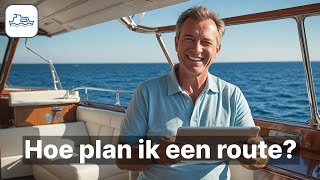 Hoe plan en vaar ik een route in de Waterkaarten-app? screenshot 3