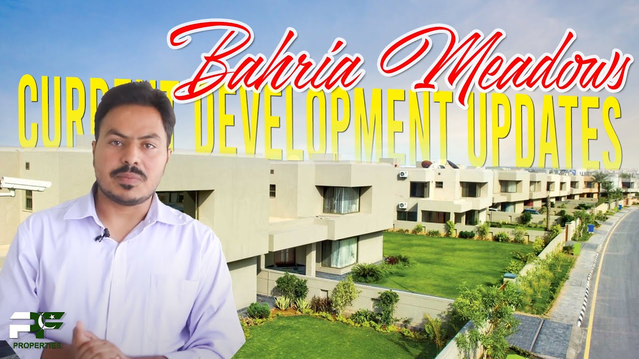 Current Development Updates | Bahria Meadows Live View From Location ...