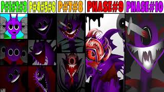 Incredibox Sprunki Mix: Phase 1-2-3 VS Phase 4-5-6 VS Phase 7-8VS Phase VS Phase 9 VS Phase 10