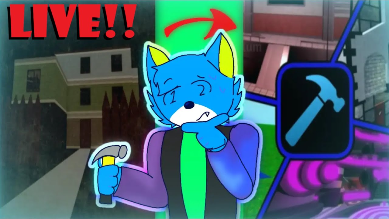 BUILDING THE PIGGY HOUSE MAP FROM MEMORY LIVE!!