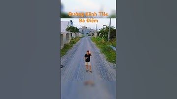 Đường kênh tiêu Bà Điểm Hóc Môn. #nhadatphuc #dathocmon #nhadathocmon #nhahocmon #shorts