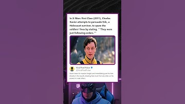 X-Men First Class 2011 Xavier Tells Holocaust Survivor Erik Soldiers Were Just Following Orders