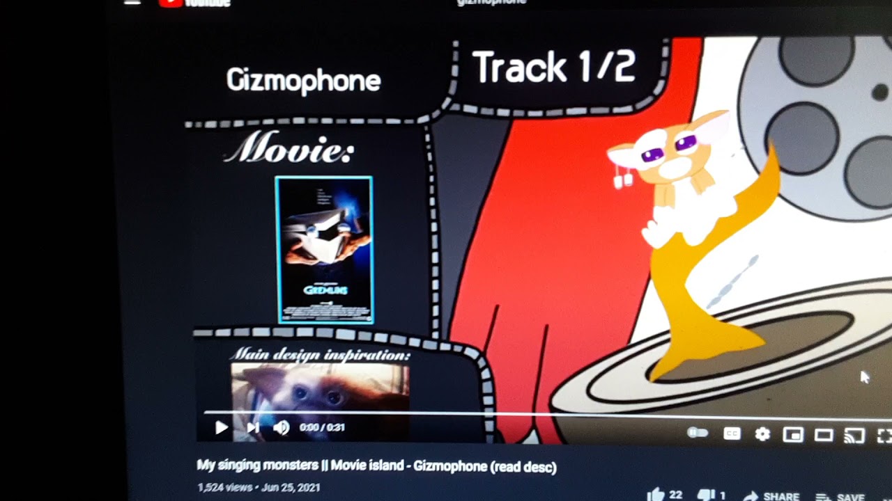 My Singing Monsters - Gizmophone - Movie Caverns Update 2