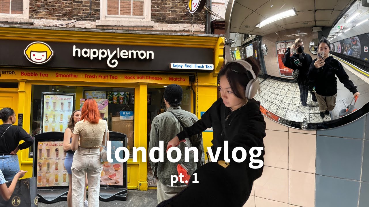 LONDON VLOG pt.1 | MIK FESTIVAL, chinatown, resto coréen, photobooth, boisson tiktok...