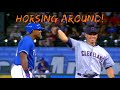 MLB Horsing Around