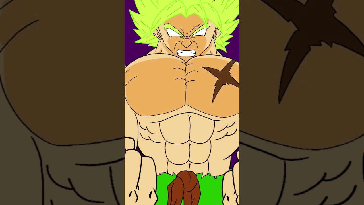 Broly from Dragonball Super 