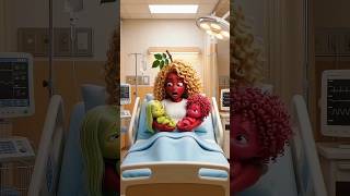 stright hair in curly hair fam🙀 #aishorts #aifruitstories #storytelling  #67 #viralshorts #brainrot