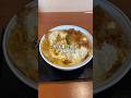 かつやでカツ丼を食べて、後悔したこと‼️#shorts