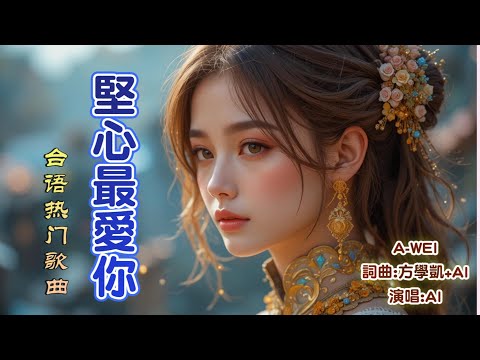 [Music] 堅心最愛你 [台語熱門歌曲]  |A-WEI 台語原創MV(251116) | 方學凱 作詞|阿偉出品！保證好聽！|免費創作你的歌曲 #ai  #台語#youtube