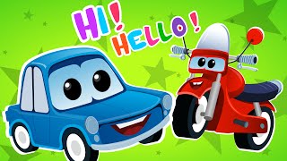 Zeek and Friend | Hi Hello Song | Cars cartoons Original Song