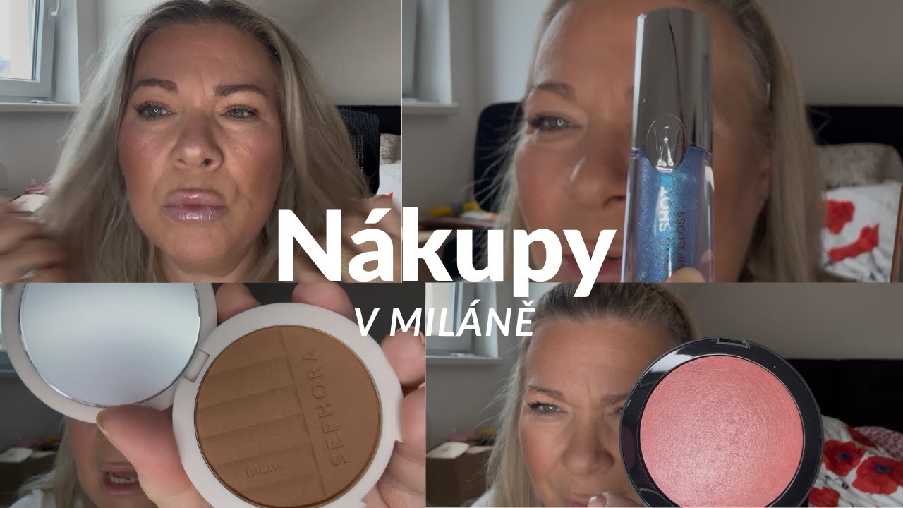 Nákupy v Miláně - Sephora, Milani, Wycon, Kiko