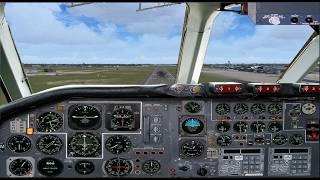 FS2004 Vickers VC10 ILS Automatic Landing in Buffalo