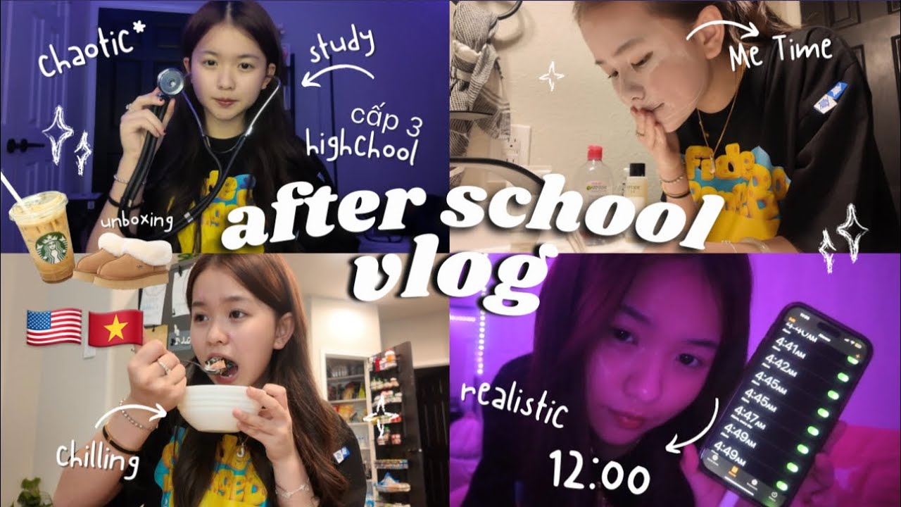 ВЛОГ ПОСЛЕ ШКОЛЫ📚 | ЧТО Я ДЕЛАЮ ПОСЛЕ ШКОЛЫ В США?✨ | домашнее задание, уход за кожей, распаковка