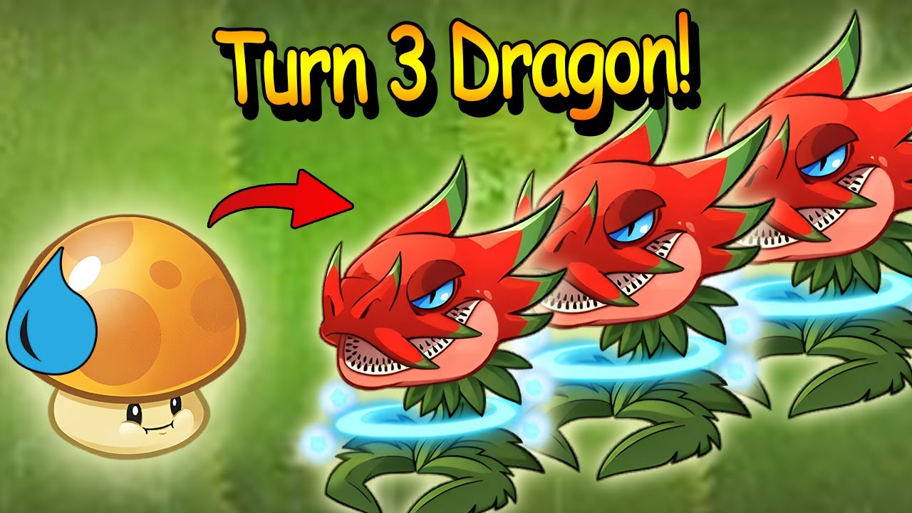 TURN 3 = DRAGON ?!? The Most TOXIC Deck I've Ever Played!!! 💀🔥 ▌ PvZ Heroes
