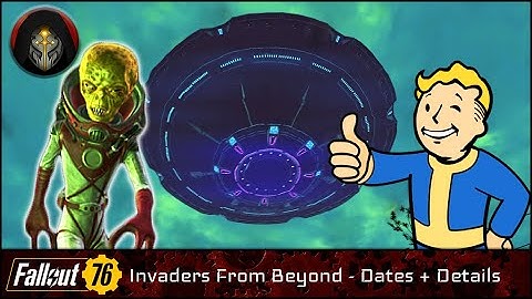 FALLOUT 76 | Season 8 Start Date & Invaders From Beyond New Info!