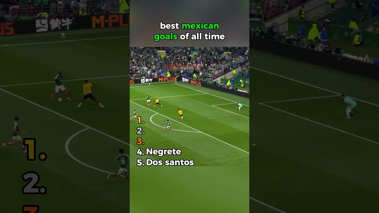 best mexican goals of all time