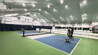 Pickleball+ Tuesday Night Group Gabriel and Mike Kazin vs Kevin Monroe and Wolf