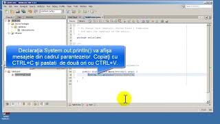 Tutorial, curs video Java 7 - Executare program java in NetBeans