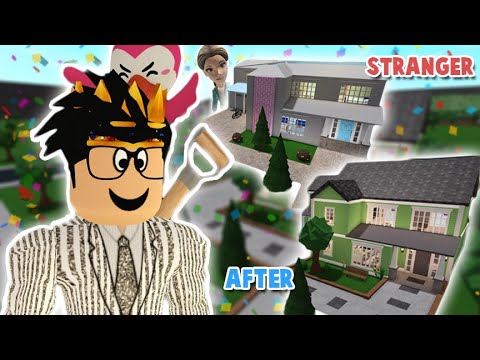Trying To Fix A Bloxburg House That A Stranger Built For Me It S Not Ugly Maybe Youtube