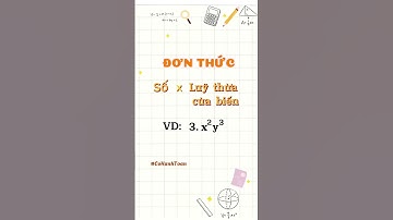 Hiểu rõ đơn thức và đa thức trong 1 nốt nhạc #trending #toán #study