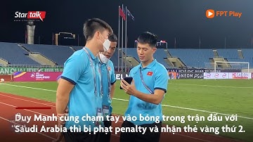 Duy Mạnh tiếc nuối về tình huống VAR | Chuyển Động TV